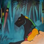 panther in a jungle